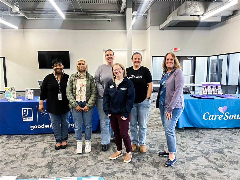 Community partners collaborating with Evansville Goodwill