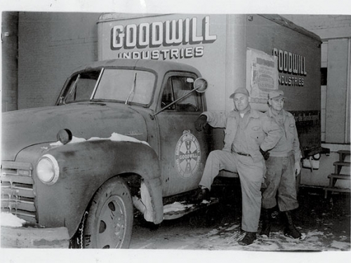 Historic Evansville Goodwill truck