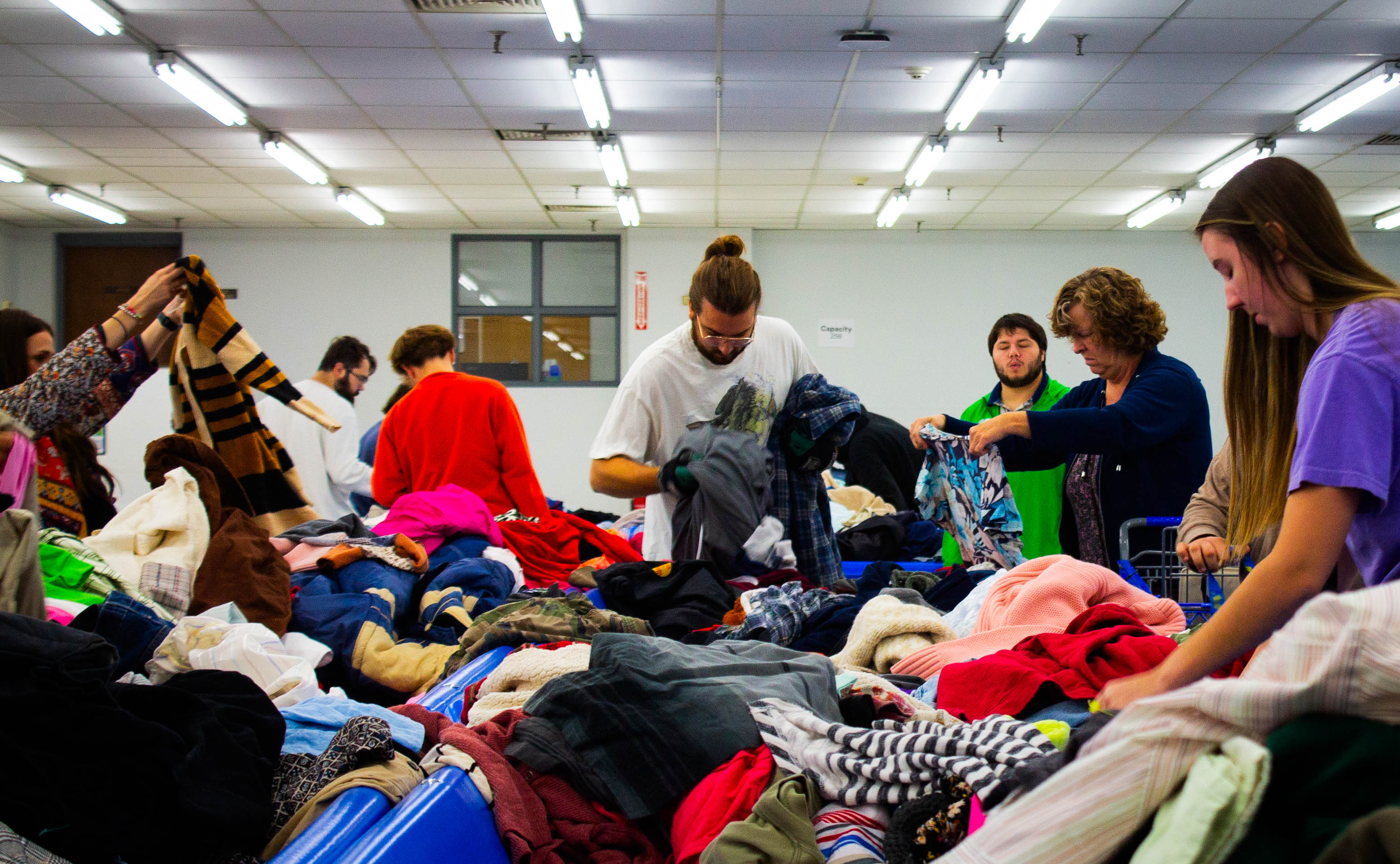 The Evansville Goodwill Outlet shopping experience